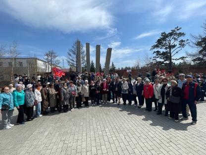 Торжественный митинг, посвященный 79-ой годовщине Победы в Великой Отечественной войны. Торжественный митинг, посвященный 79-ой годовщине Победы в Великой Отечественной войны.