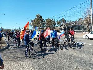 Велопробег «Звезда Победы» посвященный 78-ой годовщине Победы в Великой Отечественной войне.