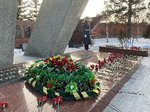 В Октябрьском районе почтили память Героев